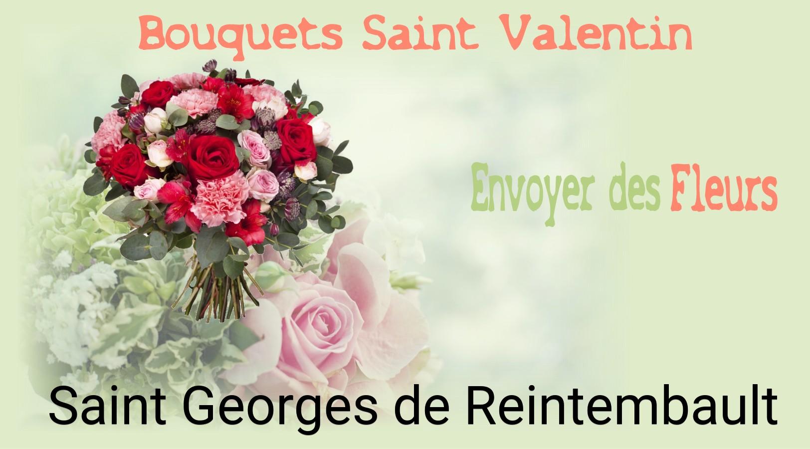 Roses de Saint-Valentin livrées à Saint-Georges-de-Reintembault